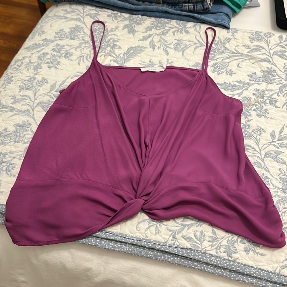 Purple shirt